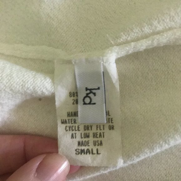 kd dance New York White Scoop Neck Knit Dress - Picture 5 of 5